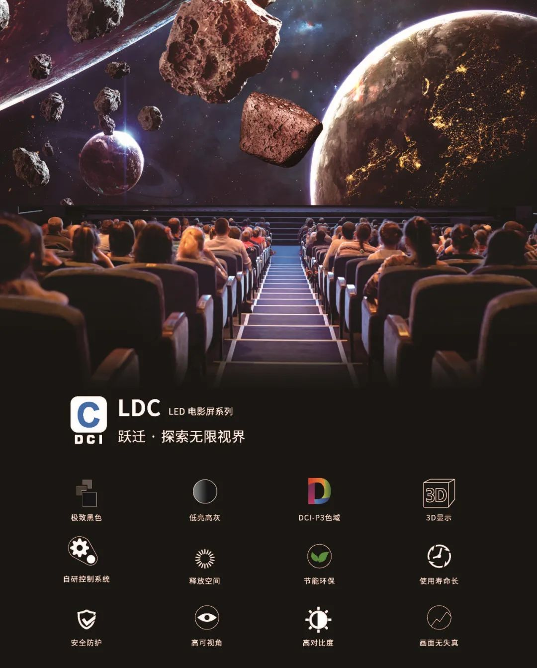 “自研+合作”全面开花,今年会·(jinnianhui)金字招牌诚信至上成业内LED电影屏通过DCI认证最多企业
